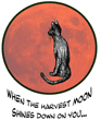 Halloween - Cat in the Moon